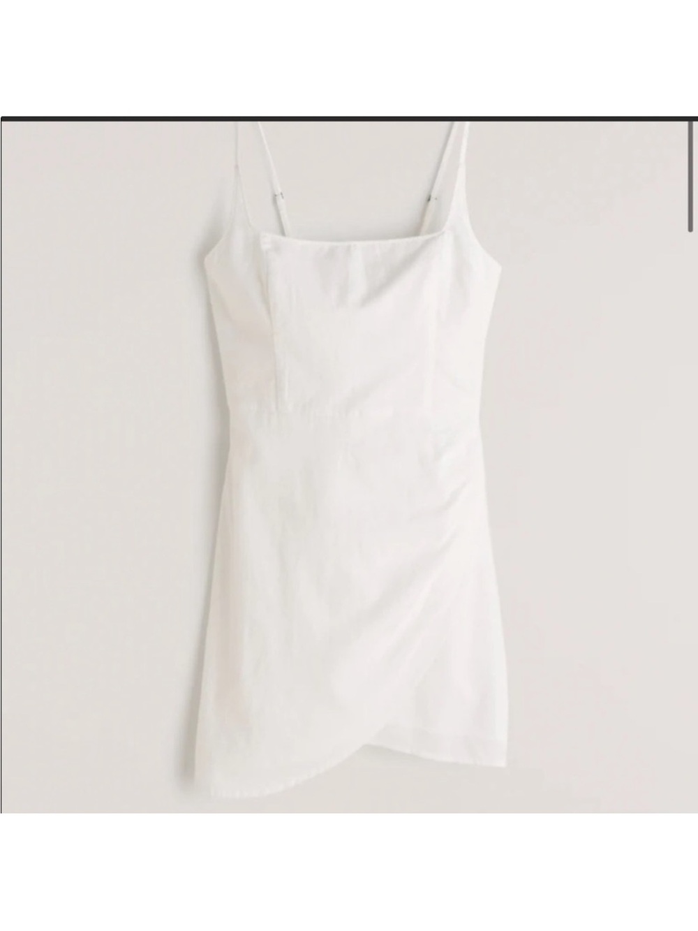 Abercrombie White Linen Mini Dress